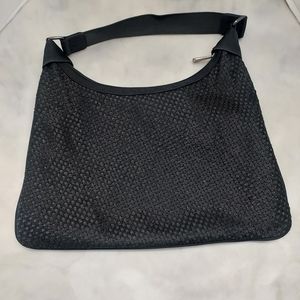 ZEE Alexis Y2k Black with Silver Holiday Bag
